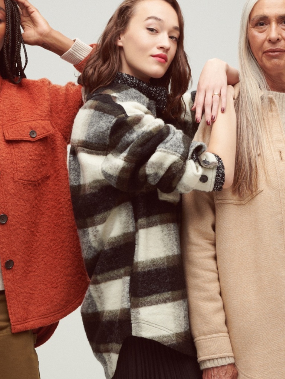 Hudson North plaid shacket